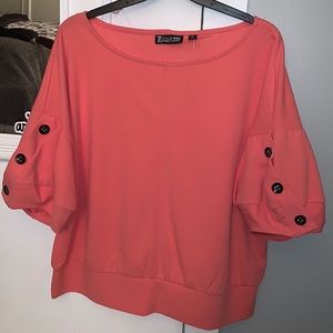 NWT New York & Company Coral Blouse